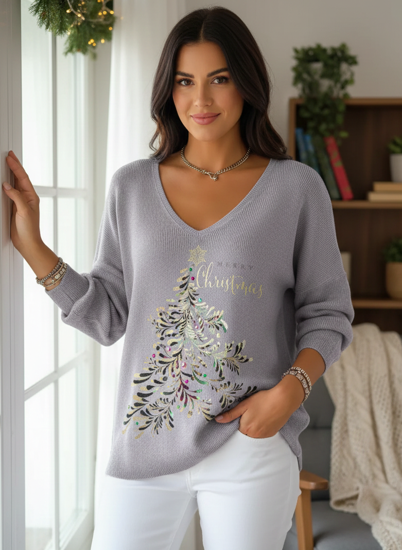 Lara™ | Jõulufliisist kampsun - Soojus, stiil ja rõõm