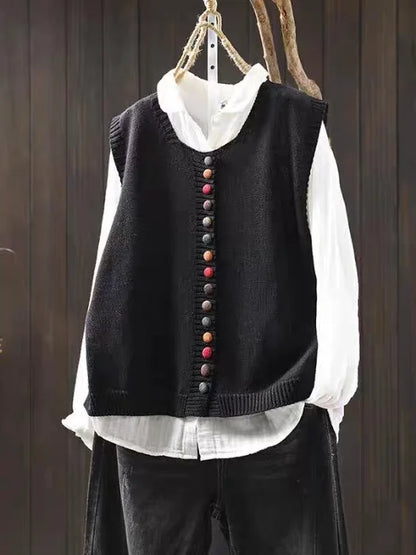 Charlotte™ | Mysig ärmlös stickad topp