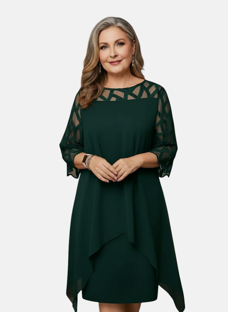 Juliana | En smickrande, bekväm och magvänlig klänning