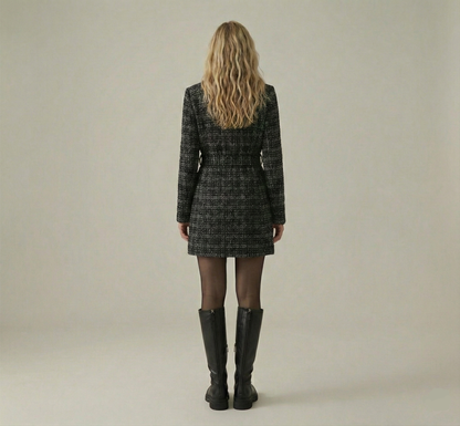 Olivia | Klassikaline tviidist pintsak-kleit