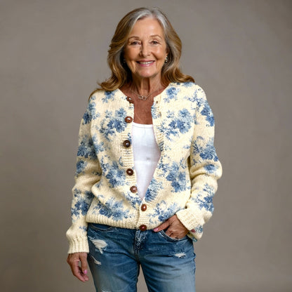 Lianne | Blommig kofta